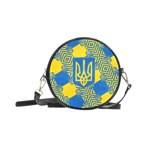 UKRAINE 2 Round Sling Bag (Model 1647)