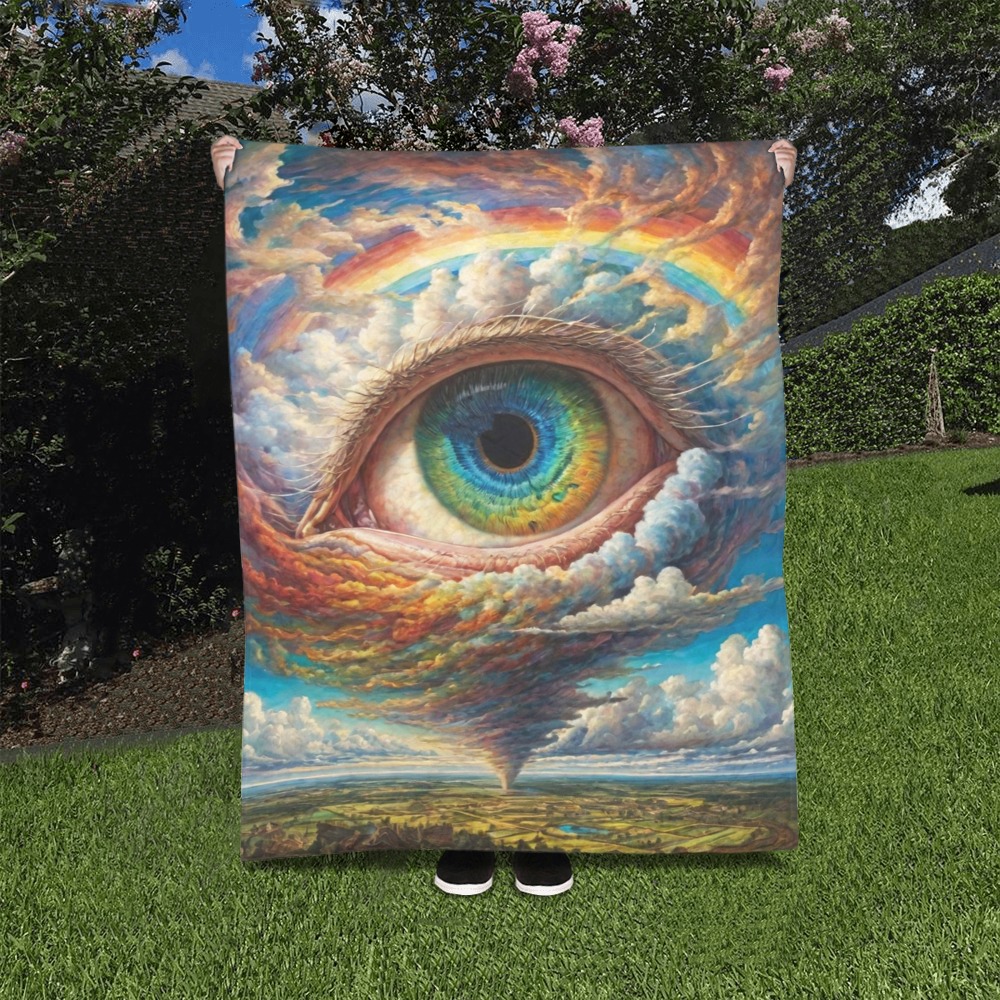 Eye Of The Storm Quilt 40"x50"