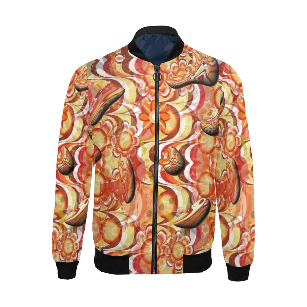 Schlager Move 2022 by Nico Bielow All Over Print Bomber Jacket for Men (Model H19)