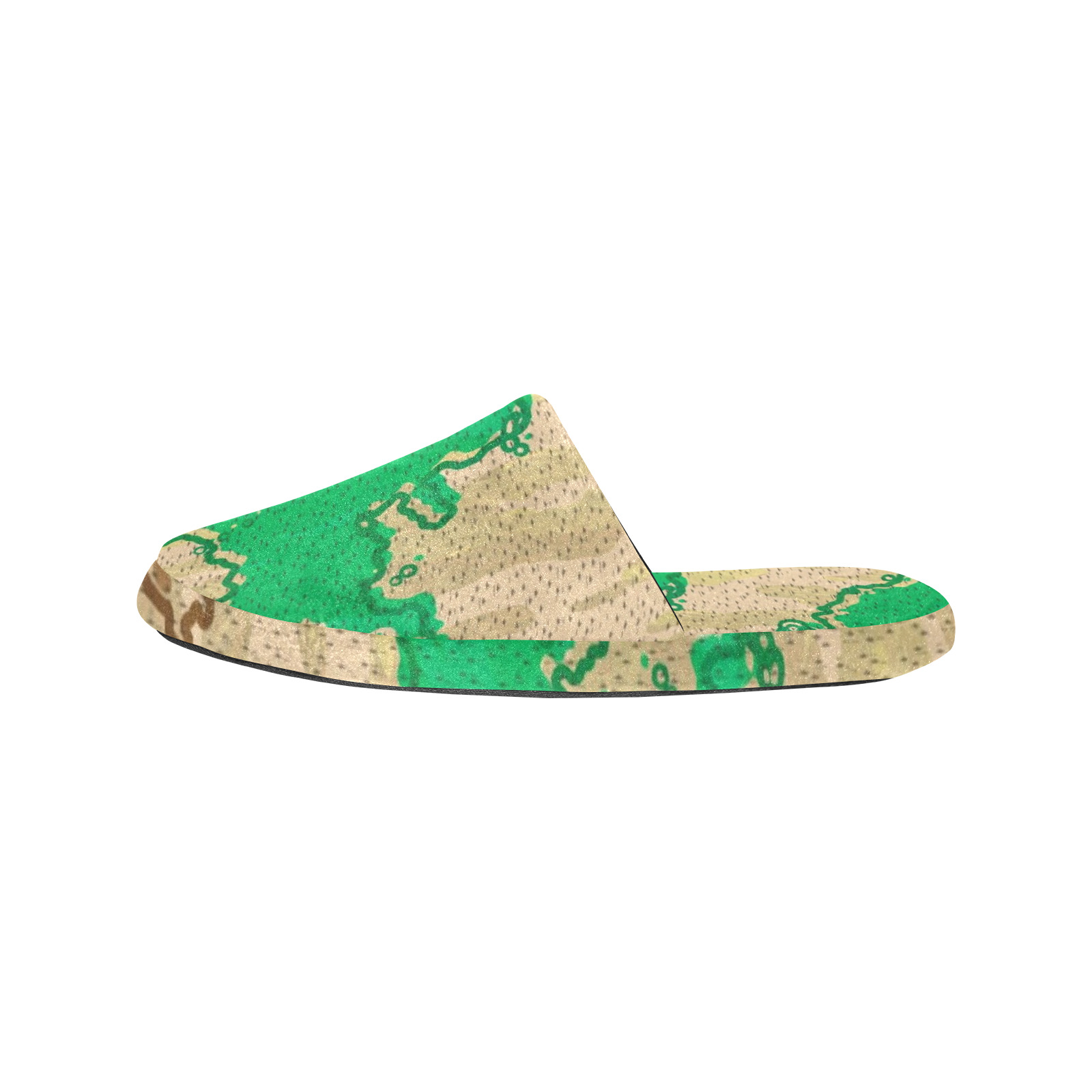 Basic Modern Fashion Camouflage Men's Cotton Slippers (Model 0601)