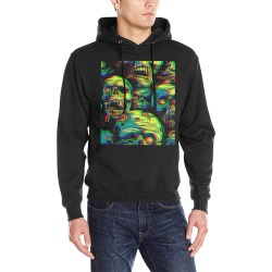 Zombie 4 Men's Classic Hoodie (Model H17)