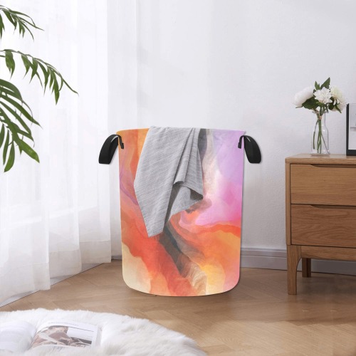 Waves desert paintbrush Laundry Bag (Large)