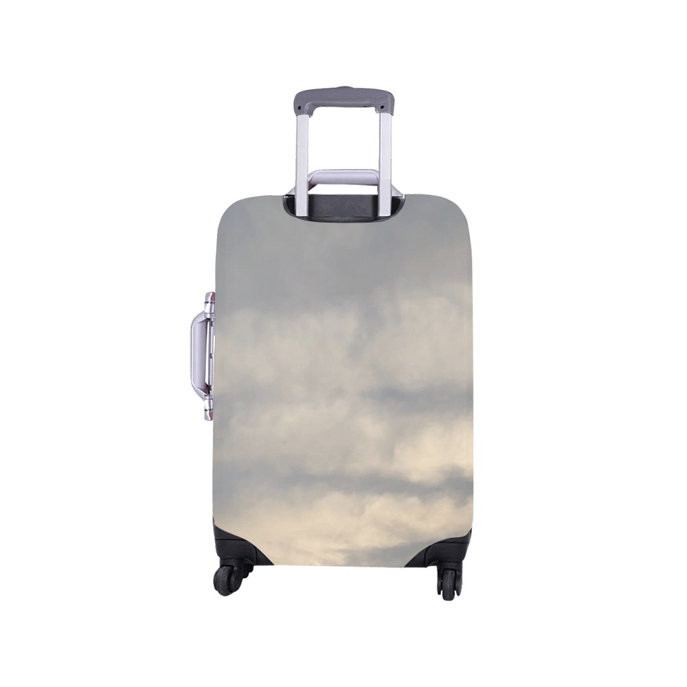 Rippled Cloud Collection Luggage Cover/Small 18"-21"