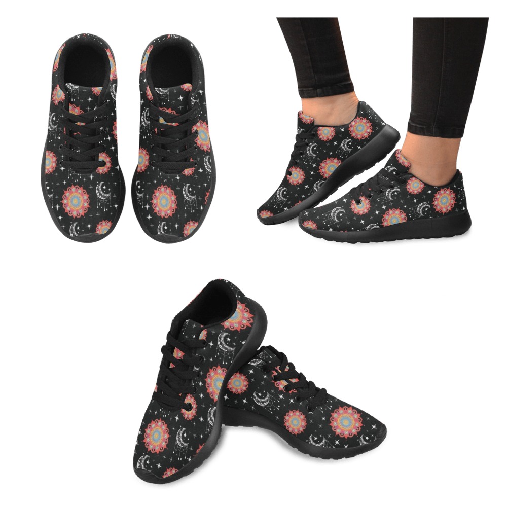 moon mandala Women’s Running Shoes (Model 020)
