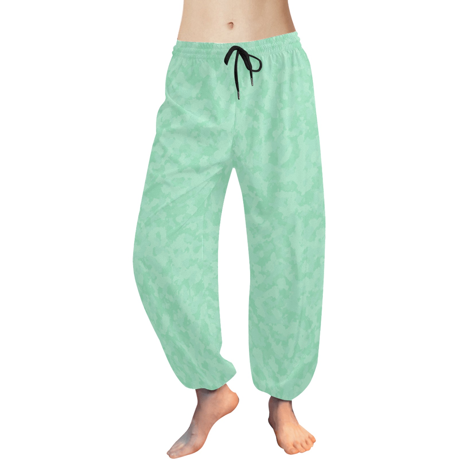 ENAMELLED DRAGON-23 Women's All Over Print Harem Pants (Model L18)
