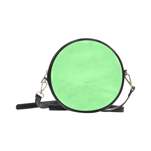 color light green Round Sling Bag (Model 1647)