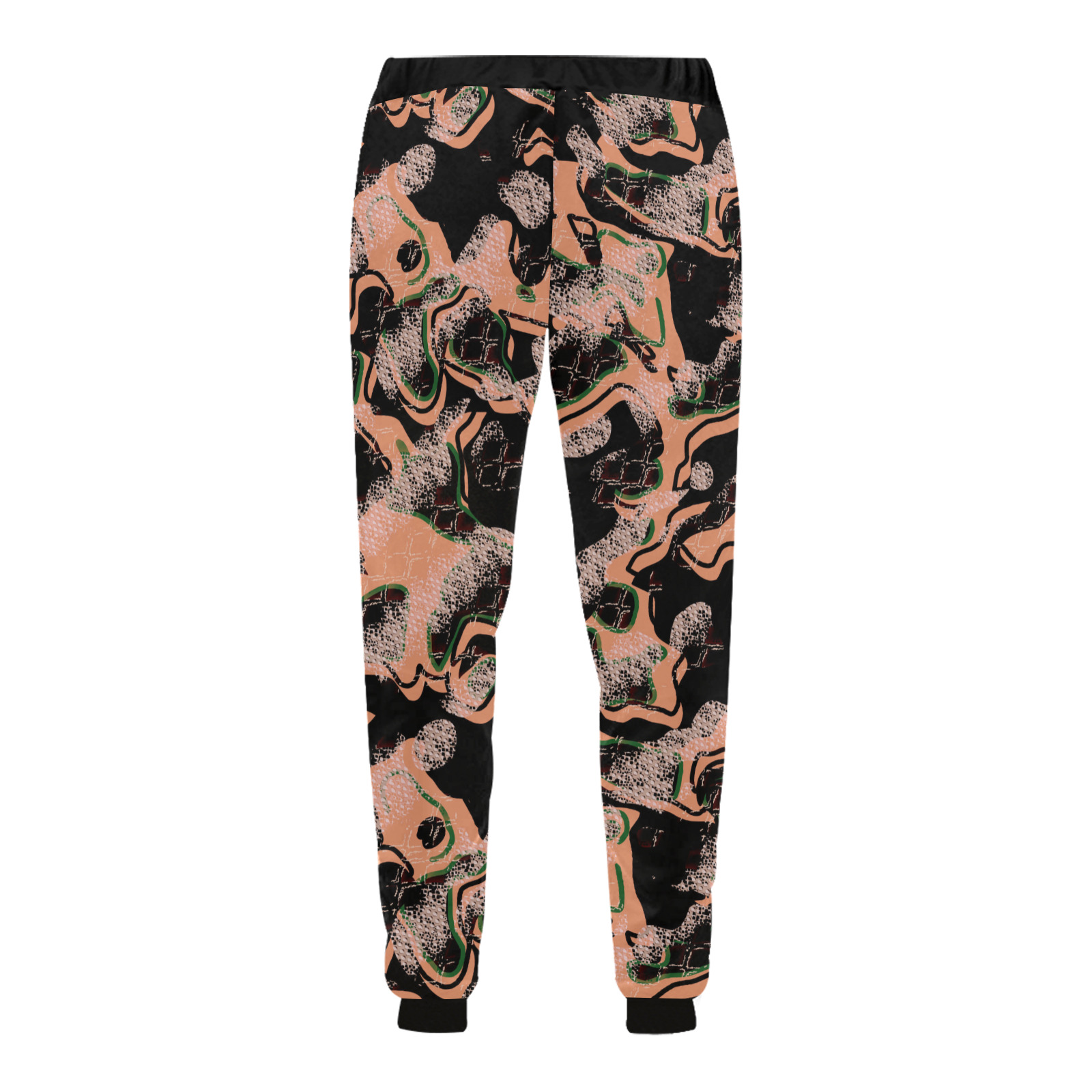 Modern Fashion Military Black Mamba Camouflage Men's All Over Print Sweatpants (Model L11)