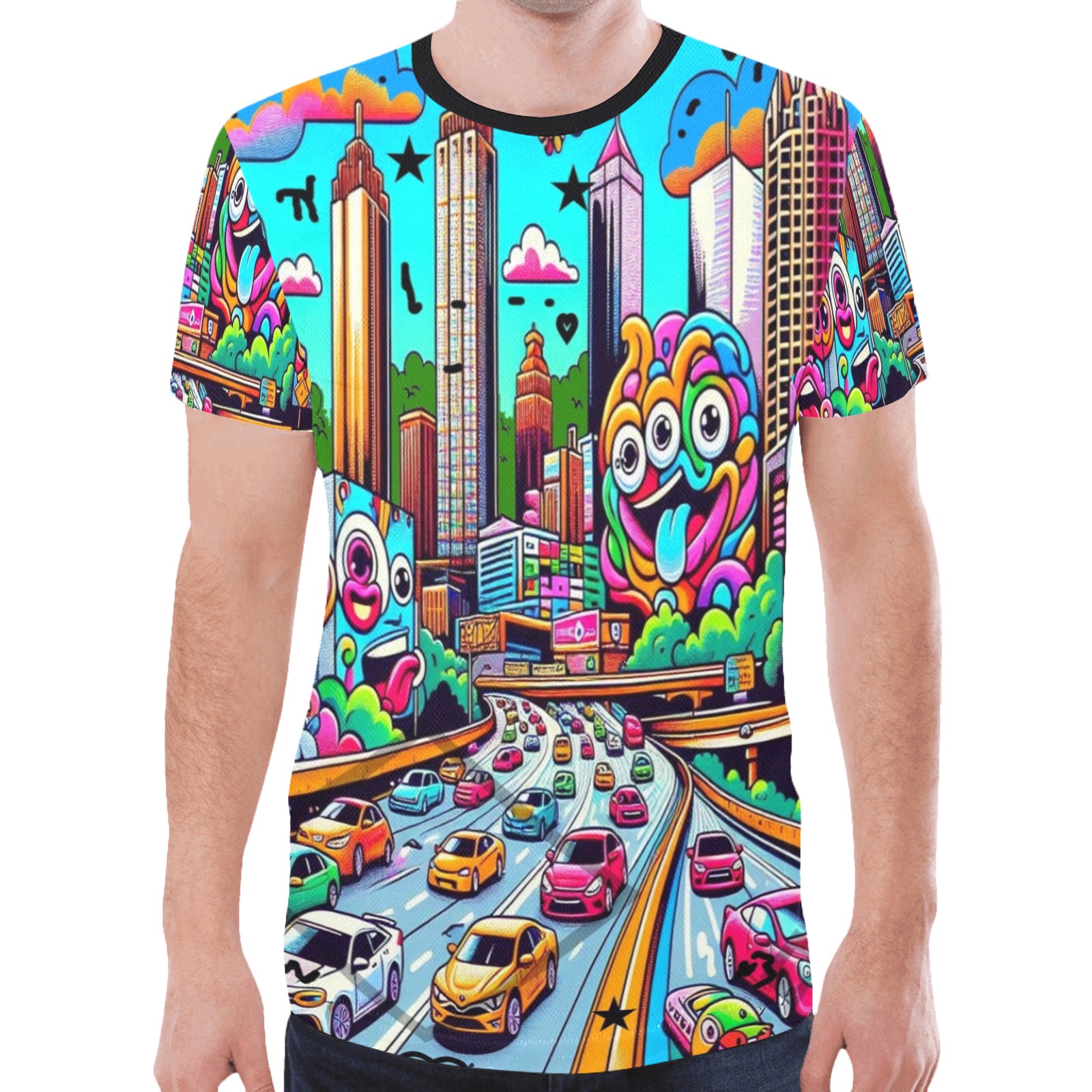 Atlanta 2024 by Nico Bielow New All Over Print T-shirt for Men (Model T45)