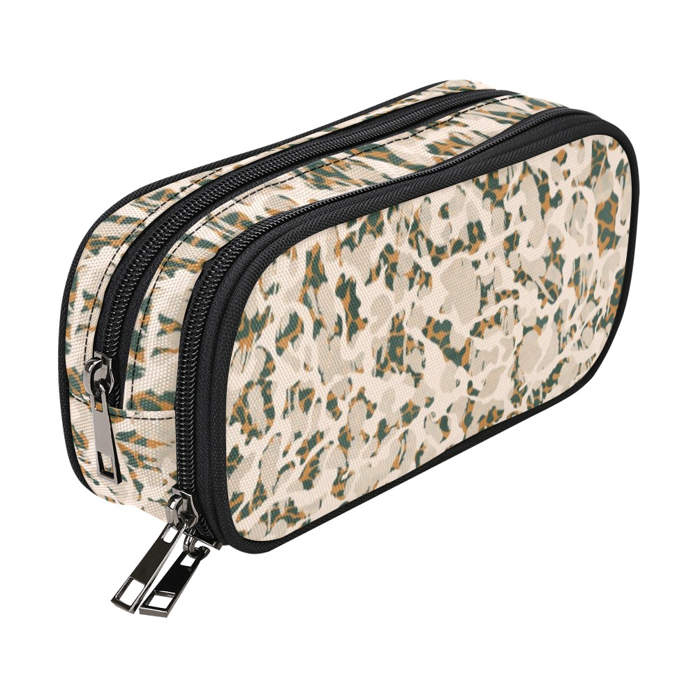 007-WILD SKIN ANIMAL_G Pencil Pouch/Large (Model 1680)