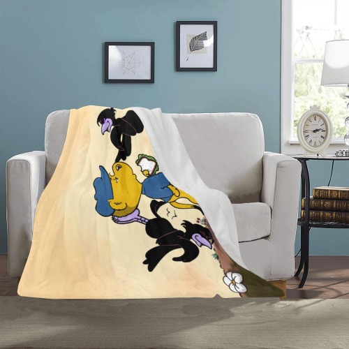 Ferald and The Pesky Crows Ultra-Soft Micro Fleece Blanket 40"x50"