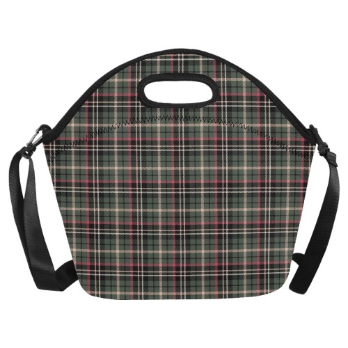 Classic Plaid Neoprene Lunch Bag/Large (Model 1669)