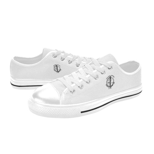 Chucks W/B Men's Classic Canvas Shoes (Model 018)