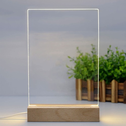 Best Producer of the Year Square Acrylic Photo Panel with Light Base