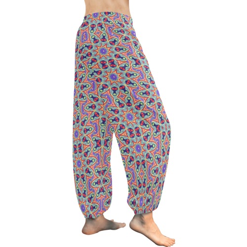 wowowow 2 Women's All Over Print Harem Pants (Model L18)