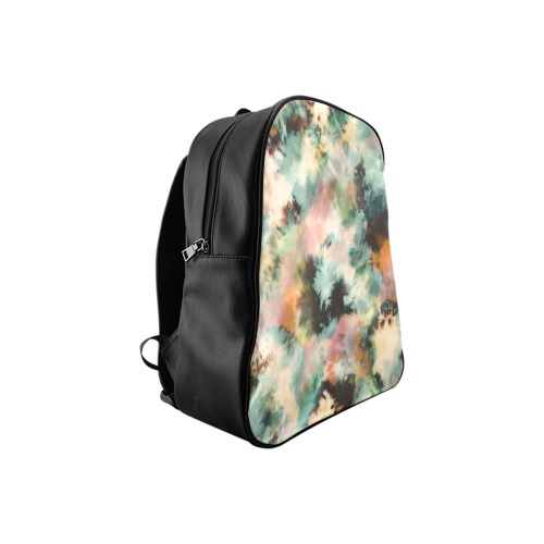 Abstract Tie Dye Desert 4 School Backpack (Model 1601)(Small)