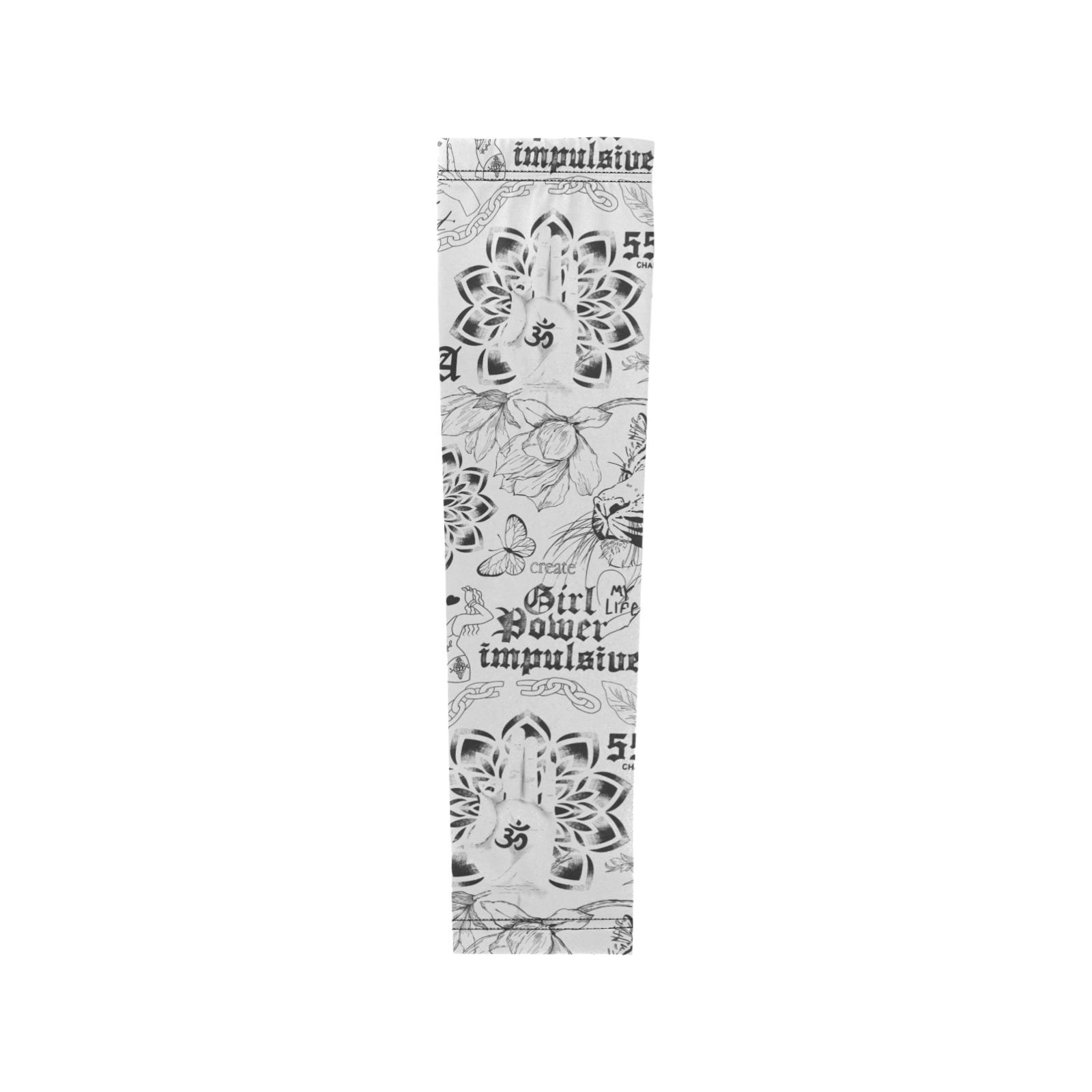 Inspirational tattoo pattern Arm Sleeves (Set of Two)