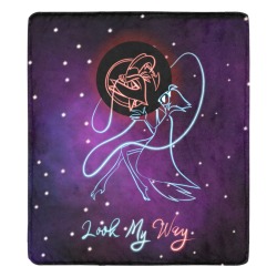 Look my way blanket Ultra-Soft Micro Fleece Blanket 70''x80''