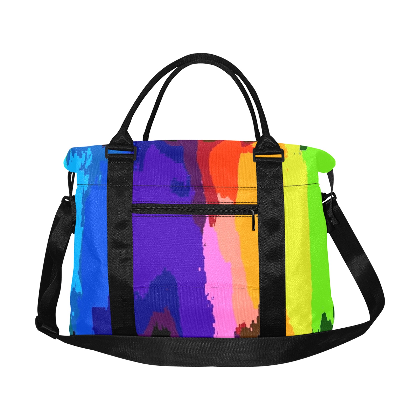 Neon Color Movement Large Capacity Duffle Bag (Model 1715)