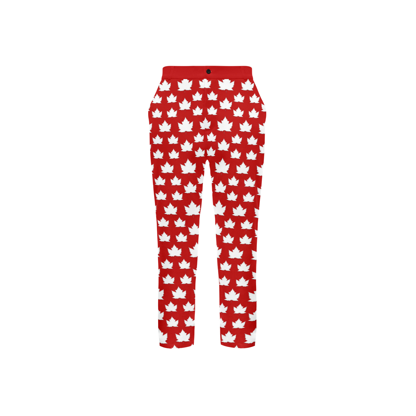 Fun Canada Day Pants Men's All Over Print Casual Trousers (Model L68)