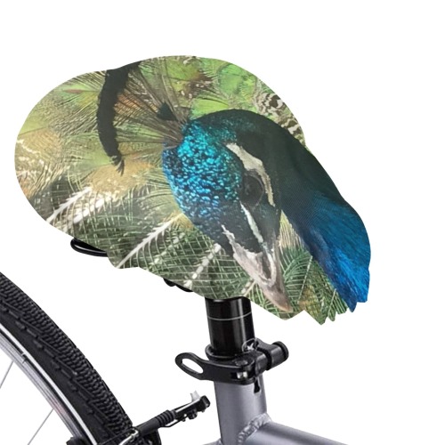 Emperor The Peacock Waterproof Bicycle Seat Cover