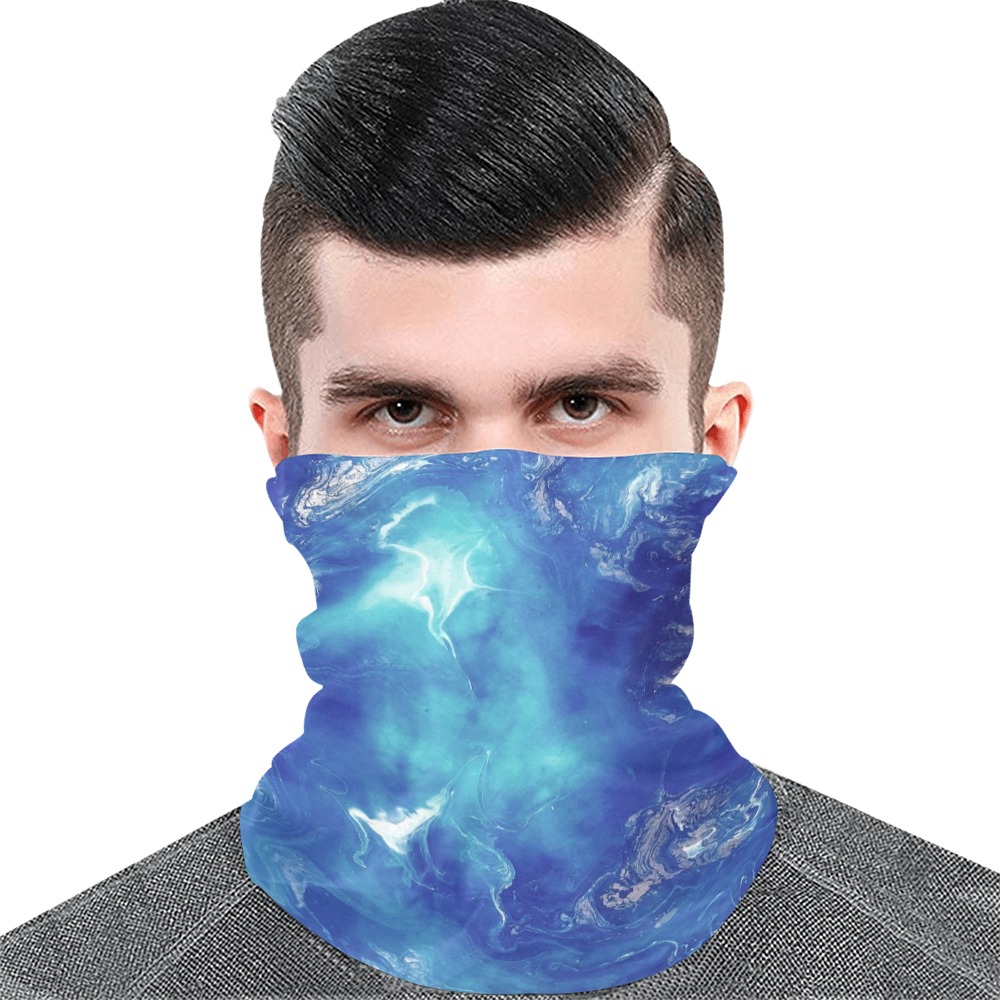 Encre Bleu Photo Multifunctional Dust-Proof Headwear