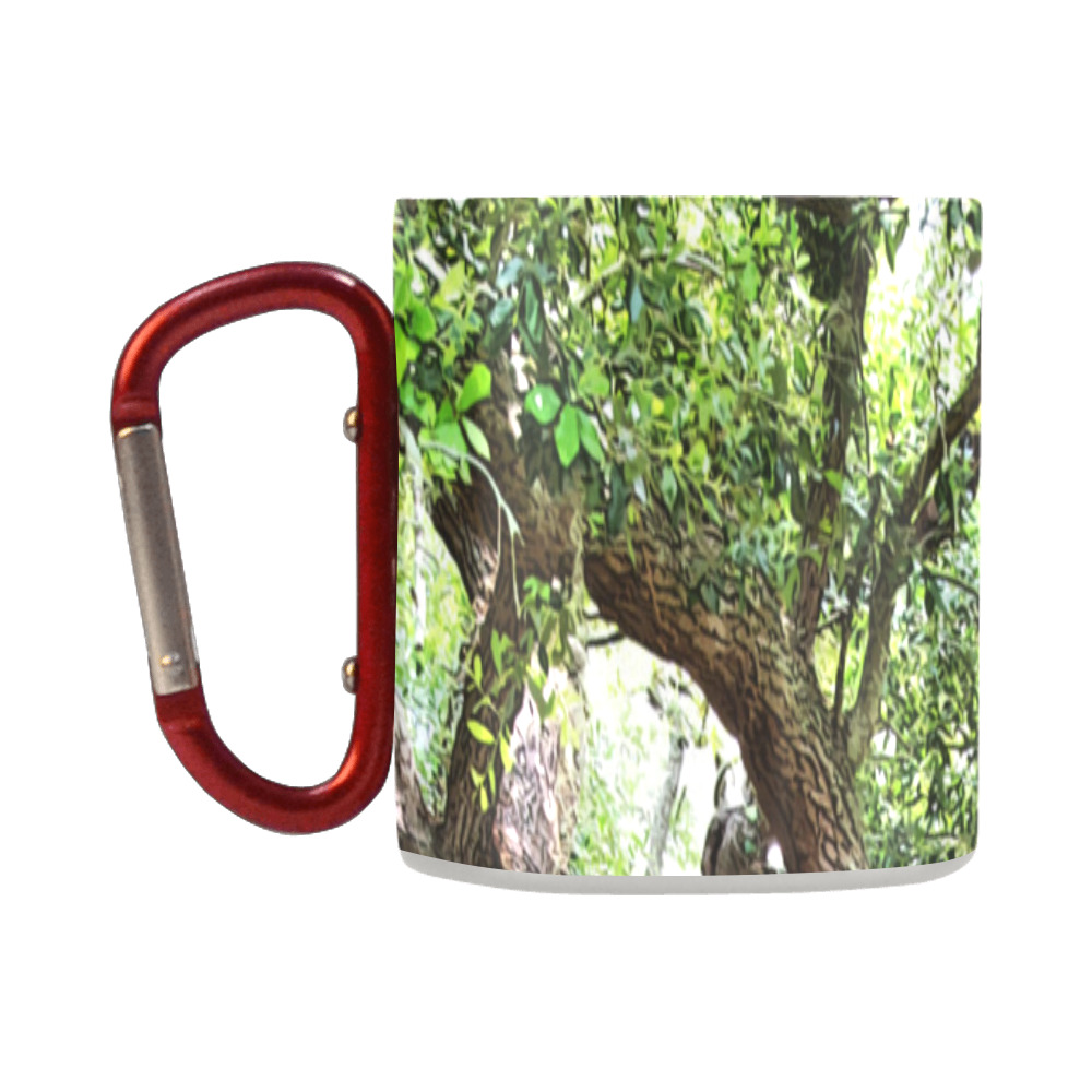 Oak Tree In The Park 7659 Stinson Park Jacksonville Florida Classic Insulated Mug(10.3OZ)