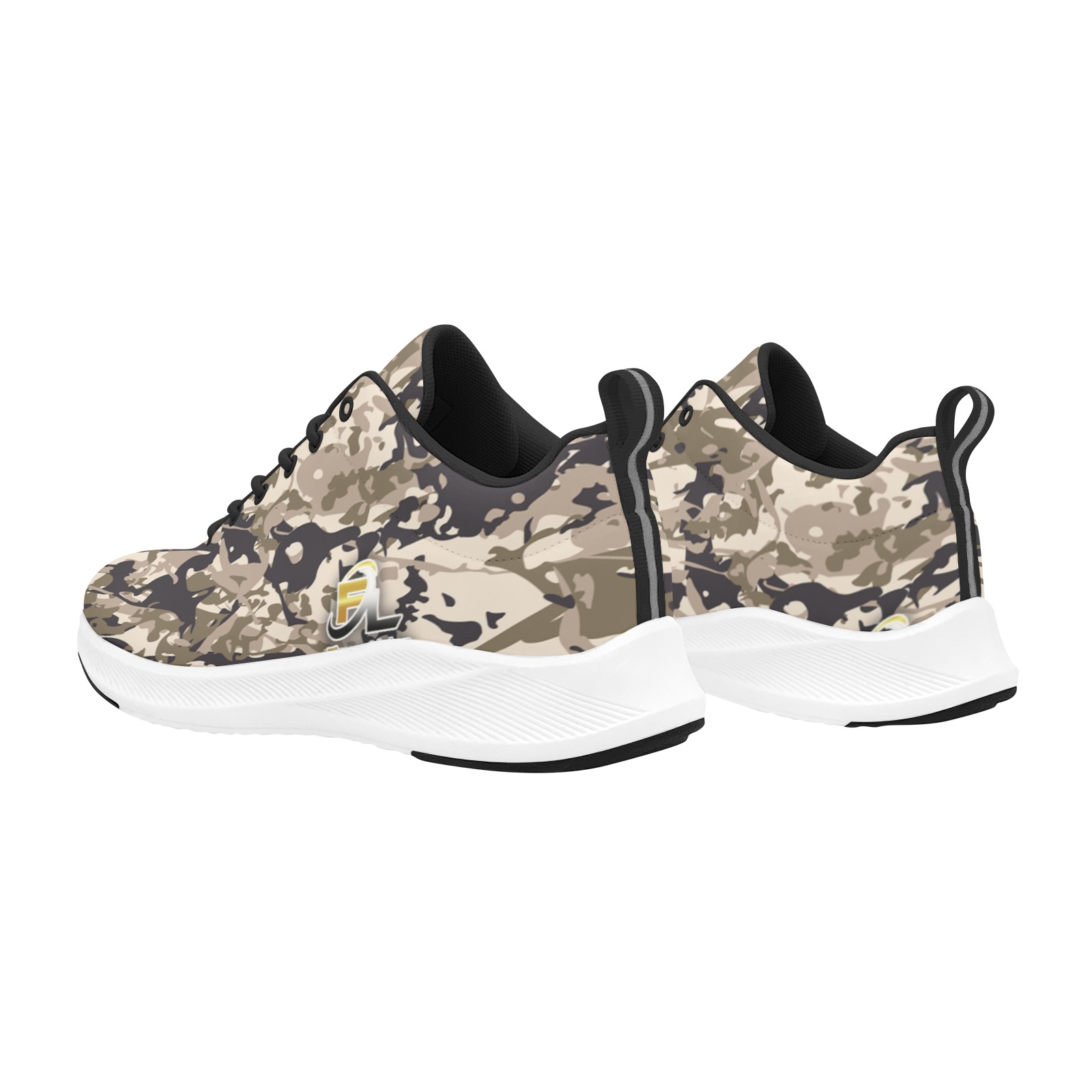 Camouflage Leaves Women's Alpha Running Shoes (Model 10093)