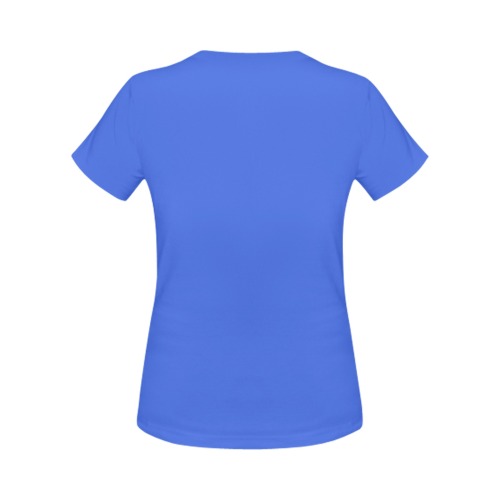 D.D.A.LOGO.BLU.BLU. Women's T-Shirt in USA Size (Front Printing Only)