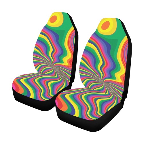 Groovy Pattern Car Seat Covers (Set of 2)