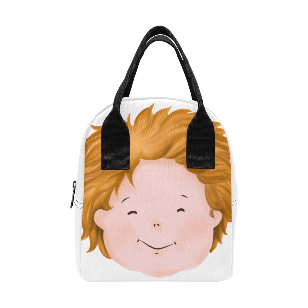 Cute boy- Zipper Lunch Bag (Model 1689)