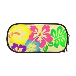 Hibiscus Hawaiian Flowers Pencil Pouch/Large (Model 1680)