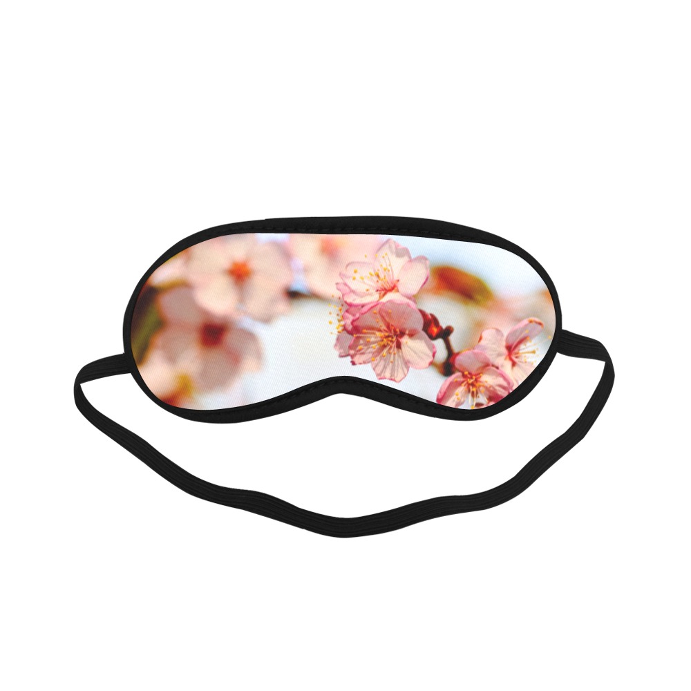 Stunning natural composition of sakura flowers. Sleeping Mask