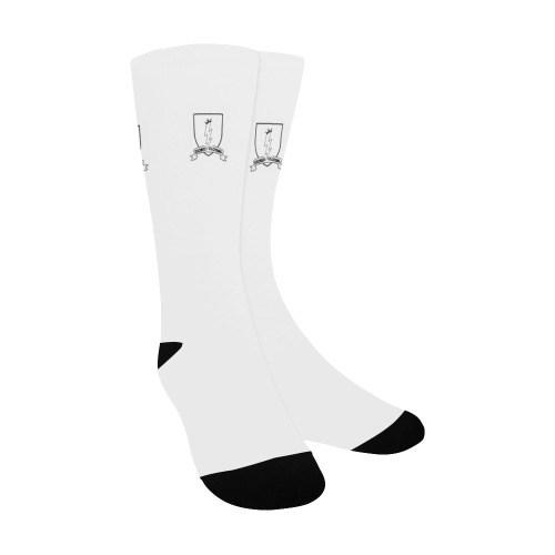 DIONIO Clothing - White Socks Men's Custom Socks