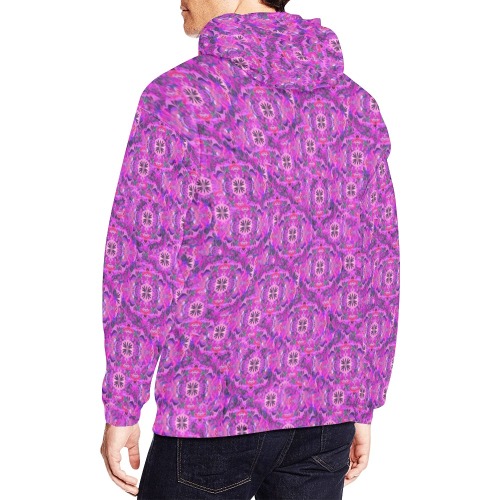 shanti 12 All Over Print Hoodie for Men (USA Size) (Model H13)