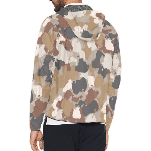 Camouflage texture_011 Unisex All Over Print Windbreaker (Model H23)