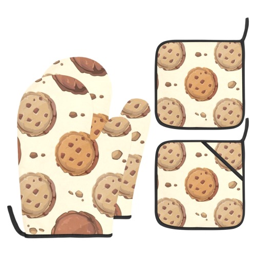 Cookies Oven Mitt & Pot Holder