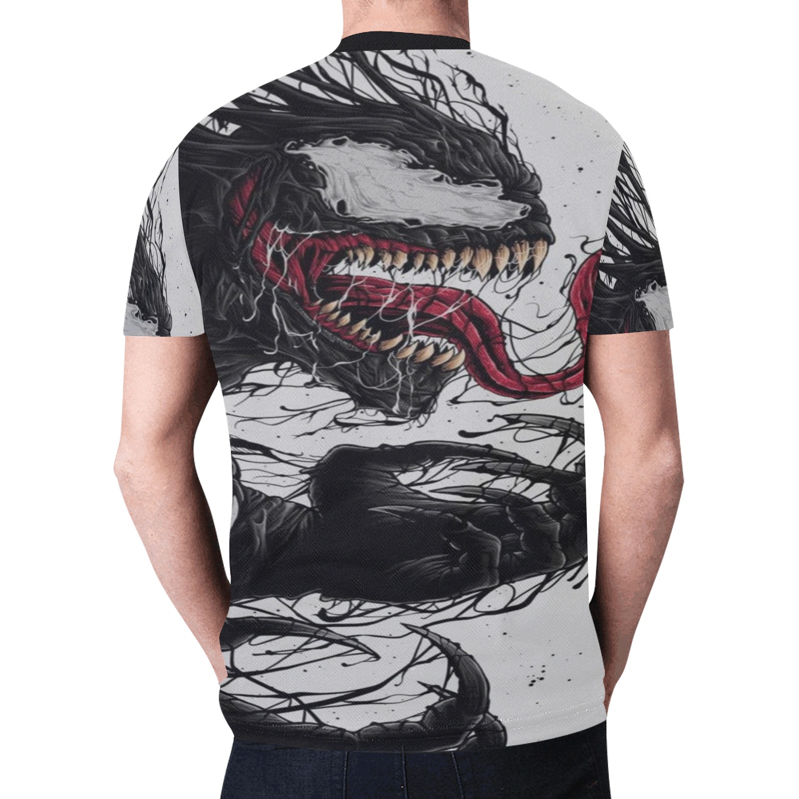 Venom New All Over Print T-shirt for Men (Model T45)