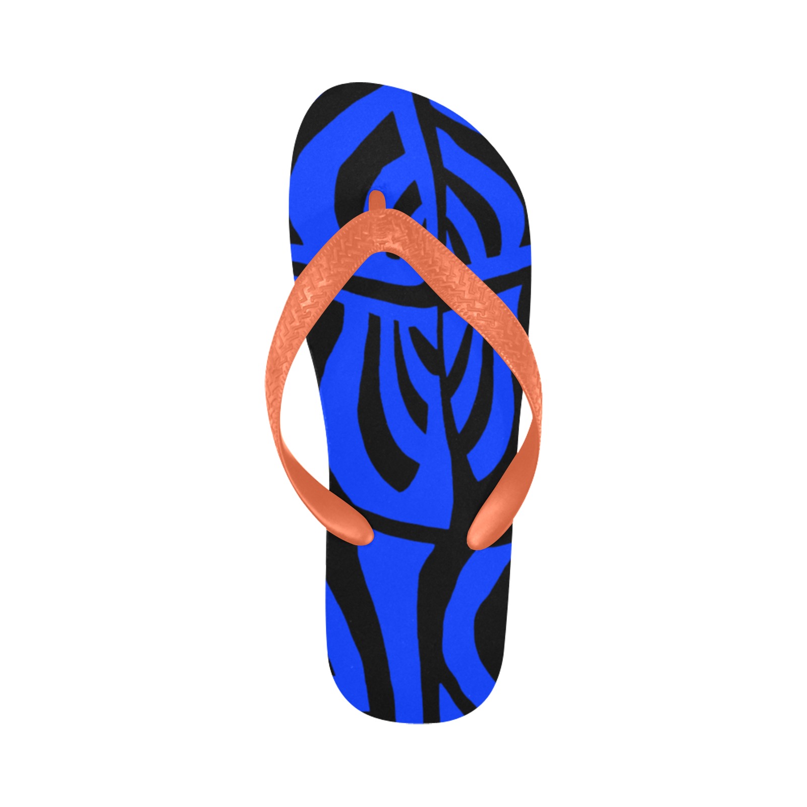 aaa blue b Flip Flops for Men/Women (Model 040)
