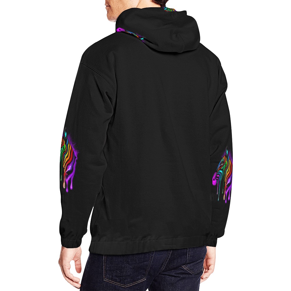Rarety Logo Hoodie All Over Print Hoodie for Men (USA Size) (Model H13)