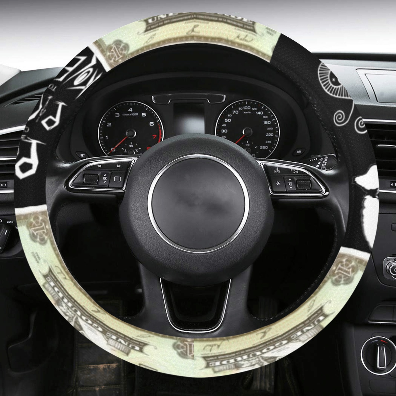 Goo Steering Wheel Cover with Anti-Slip Insert