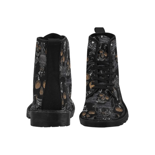 Black & Bones Martin Boots for Women (Black) (Model 1203H)