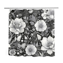 Fabulous Florals 39 Shower Curtain 69"x72"