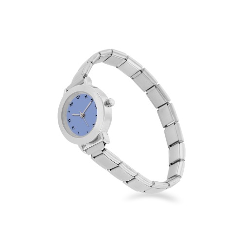 cadran hebreu transparent Women's Italian Charm Watch(Model 107)