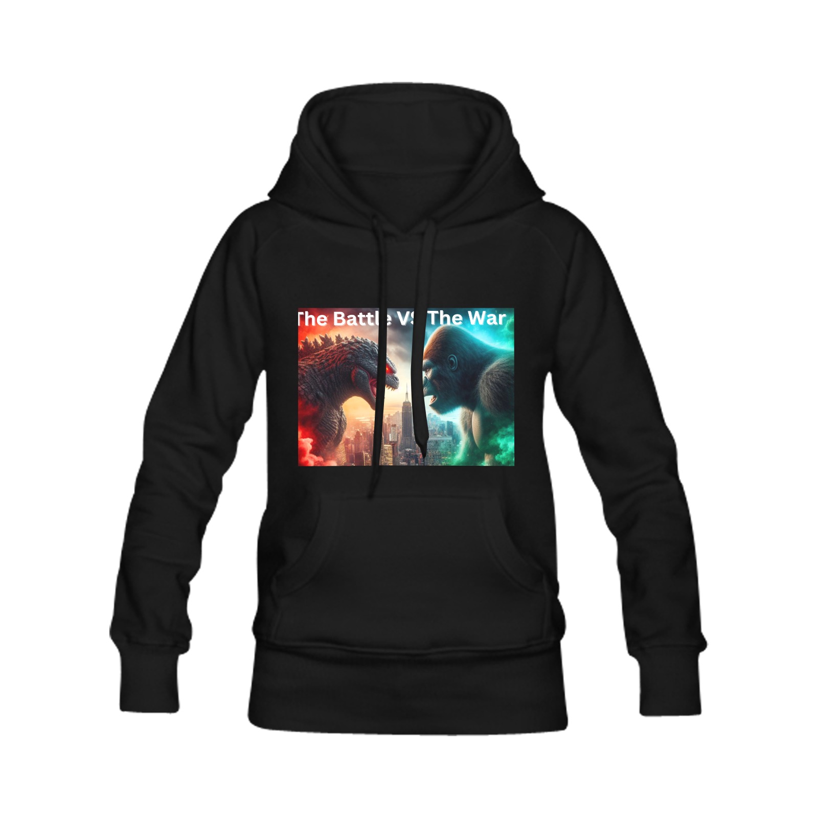 WHICH one will it be Godzilla or dinosaur Men's Classic Hoodie (Remake) (Model H10)