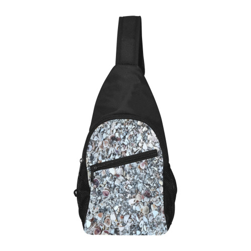 Shells On The Beach 7294 Chest Bag-Front Printing (Model 1719)