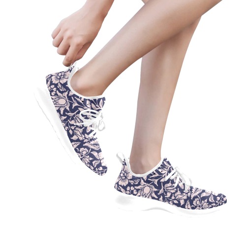 Shoes Women's One-Piece Vamp Sneakers (Model 67502)