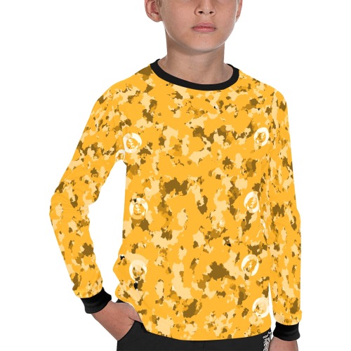 New Project (2) (4) Kids' All Over Print Long Sleeve T-shirt (Model T51)