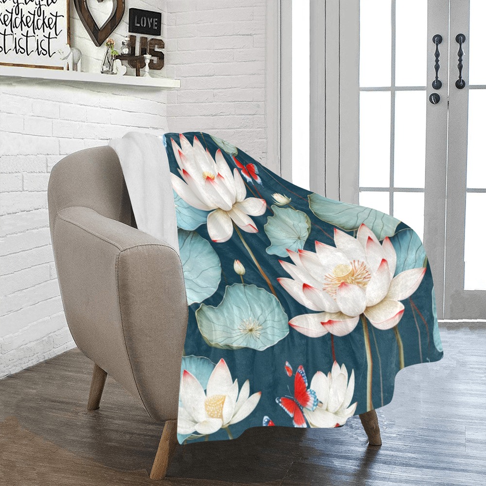 Fabulous Florals 13 Ultra-Soft Micro Fleece Blanket 40"x50"