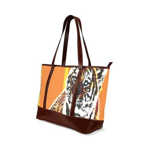 TIGER TIGER-22A Tote Handbag (Model 1642)