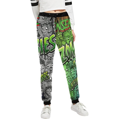 zombies ate my pants Unisex All Over Print Sweatpants (Model L11)